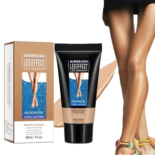 Bein Make-Up Wasserfest Camouflage Für Tattoos - Abdeckcreme Für Besenreiser und Krampfadern (#02, 30ml)