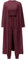 Les umes 3-teiliges Trainingsanzug-Set für Damen Cardigan vorne offen Tanktops Palazzo-Hose Lounge-Set Dunkelrot XL