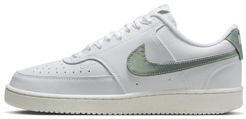 NIKE Court Vision Damenschuhe Halbschuhe Sneaker Low Weiß Freizeit, Schuhgröße:EUR 36.5 | US 6