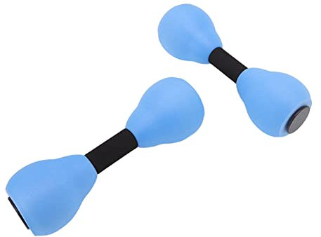 Lot De 2 Haltères En Mousse Eva – Haltères Fitness Pour Exercice En Piscine – Matériel Léger Et Ergonomique Pour Renforcement Musculaire Aquatique Et Activités De Natation
