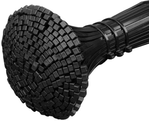 500 Pack Cable Ties, Self-Locking Zip Ties for Office, Household, and Outdoor Use, 300mm x 4.8mm