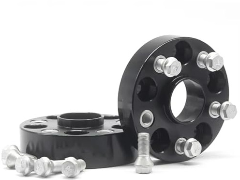 Spurplatten Distanzscheibe Für BMW-E39 X5 X6 E70 E71 E72 F15 F16 F85 F86 M12xP1.5 Oder M14xP1.25 25/30/35mm Rad Spacer Adapter PCD 5x120 CB 74,1 Spurverbreiterung(E39 25MM)