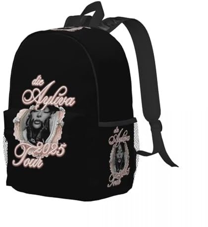 Rucksack Vintage Rahmen Ayliva Die Tour Student Jungen Mädchen Buch Kinder Schule Computer Schulter für Männer Frauen Halloween und Weihnachtsgeschenke