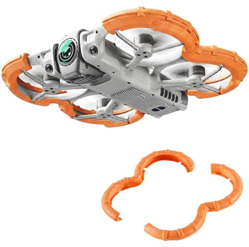 Avata 360 Propeller Schutz für DJI Avata 360 Zubehör, Anti-Kollision Unsichtbare Blade Prop Stoßstanger Schutzabdeckung Ring Impact Luftkissen Schutze Lünette Schutze Paddle für DJI Avata360 Drohne