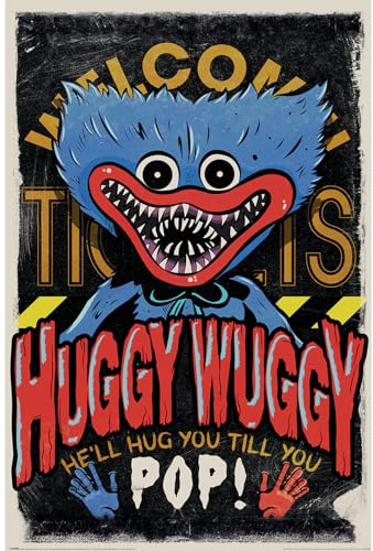 empireposter Poppy Playtime - Huggy Wuggy - Poster 61x91,5 cm