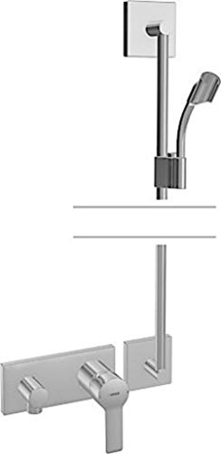 Hansa Fertigmontageset HANSAMATRIX 44871010 Inst.01, Ligna,für Unterputz-Brause-Einhebelmischer, verchromt