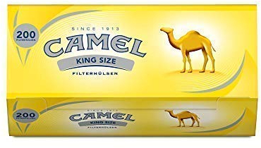 GIZEH Raucherbedarf GmbH GIZEH Raucherbedarf GmbH 1000 5x200 Camel Zigarettenhülsen. Zigarettenfilterhülsen