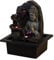 Zen'Light Spiritualite - Fontana in poliresina, Marrone Scuro, 21 x 21 x 26 cm