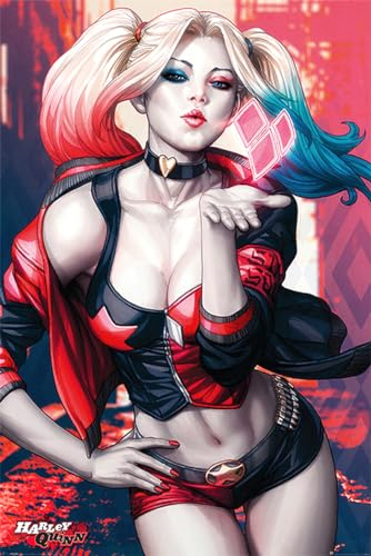 Close Up Harley Quinn Kiss Poster (61cm x 91,5cm)