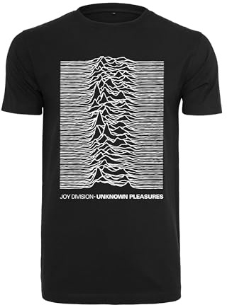 MERCHCODE Herren Joy Divison Up Tee T-Shirt, per Pack Schwarz (Black 00007), XXXX-Large (Herstellergröße: 4XL)