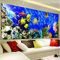 SWECOMZE DIY 5D Diamant Malerei Fisch Ozean, Kristall Strass Stickerei Bilder DIY Diamond Painting für Home Wand-Decor (120 * 45cm)