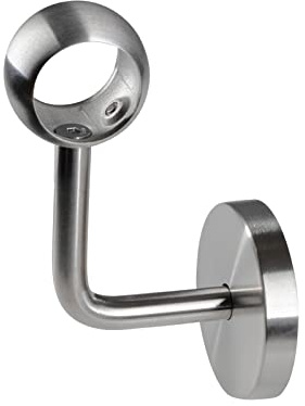 Blech + Profil Edelstahl Handlaufhalter für die Wandmontage Geländer 42,4x2mm Handlaufträger Wandhandlauf Treppenhandlauf Innen & Außen DIY Rostfrei Korrosionsbeständig