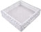 Periea 'Casey' Underbed Storage Boxes with Lids - Foldable, Stackable, and Space-Saving Organiser to Keep Your Space Tidy and Clutter-Free - Grey Damask - Large