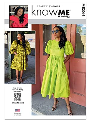 Know Me Sewing Pattern 2016 Women Y5 (18-20-22-24-26)