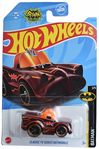 Hot Wheels Classic TV Series Batmobil, Batman 1/5[rot]