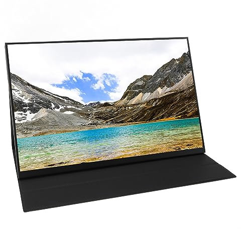 Moniteur Portable, Moniteur D'ordinateur Portable HD 18 Pouces 2560 X 1600 USB C HDMI écran D'ordinateur, Moniteur de Jeu HDR IPS, écran Externe pour PS4 pour pour Switch