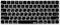 XSKN Arabische Sprache Silikon Tastatur Abdeckung Skin für Apple 2015 veröffentlicht US Version Magic Keyboard MLA22LL/A (schwarz)
