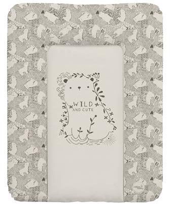 Ceba Baby® Fasciatoio Materassino - Fasciatoio neonato morbido - Cuscino Fasciatoio Lavabile per bambine e bambini - certificato Öko-Tex - impermeabile - 70x50 cm - Selvaggio