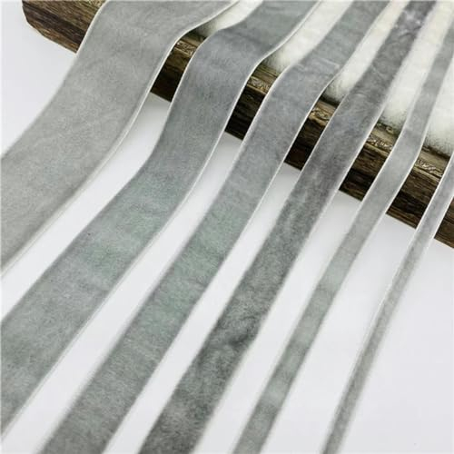 6 mm, 10 mm, 15 mm, 20 mm, 25 mm, 38 mm, Samtband für handgefertigte Geschenk-Blumenstrauß-Verpackungszubehör, Heim-Party-Dekoration, Weihnachtsbänd