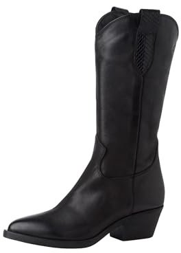 Tamaris Damen Stiefel - 1-25706-43 008 38 BLACK NUBUC
