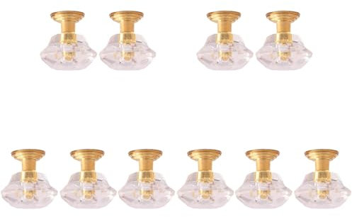ibasenice 10 Pcs Chandelier Miniature Battery Operated Ceiling Lights Simulation Lamp Miniature Dollhouse Home Décor Light for Mini Adornment Mini Dollhouse Mini Toys Lamps Led Child Acrylic
