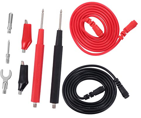 Gadpiparty 1 Set Test Line Extractor Fan Kitchen Electrical Test Kit Scraper Sharpener Test Leads Line Multi Meter Tester Lead Test Cable Electrical Test Probe Multifunction Pvc Multimeter