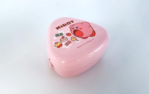 Onigiri-Reiskugelform, Onigiri Bakudan, einfach und schnell, einfach Reis einlegen und schieben, Kunststoff, Rosa, Kirby Kawaii, hergestellt in Japan, LS-20
