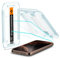 Spigen Glas.tR EZ Fit Protector Pantalla para iPhone 16 Pro Max, 2 Unidades, Instalación Fácil, Alta Definicion, Dureza 9H