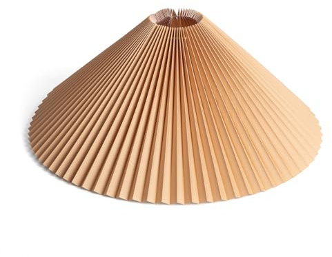 LEDKIA LIGHTING Lampenschirm Stoff Luanda Orange