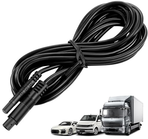 Cavo Prolunga per Telecamera di Retromarcia per Auto, cavo di Prolunga per Cruscotto per Auto da 2,5 m 4 pin, Cavo di Prolunga del Registratore di Guida