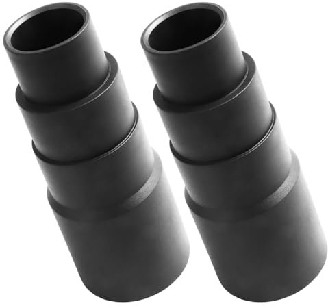 PRIMEBAG - Staubsauger Adapter Reduzierstück für gängige Werkstattsauger geeignet z.B. Kärcher, Festool, Bosch, Makita uvm. (2 Stück, Universal Anschluss Schlauch 42mm - 35mm - 32mm - 25mm, konisch)