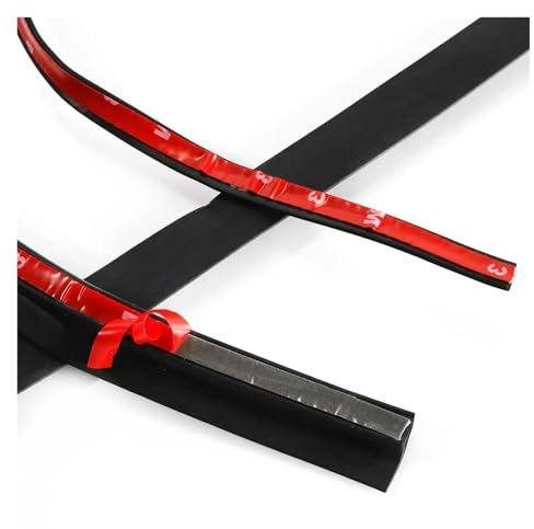 For Tesla Model 3 Rubber Door Seal Kit Soundproof Weather Draft Seal Strip Wind Noise Reduction A/B Pillar Rear Trunk Door Trim