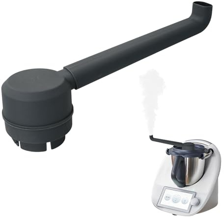 Deviatore Vapore per Thermomix Bimby TM5 TM6, Deviatore Vapore in PP per Uso Alimentare, Protezione Dello Spazio Cucina e Prevenzione Delle Fuoriuscite di Cibo