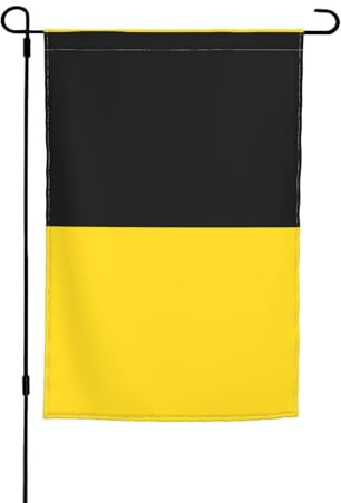 Baden-Württemberg Flagge Garten Deko Flagge 30,5 x 45,7 cm Anti-Falten und Anti-Verblassen Geeignet für Garten Hinterhof Rasen Balkon
