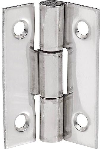 Schmale Scharniere (L x B) 30mm x 22mm Edelstahl