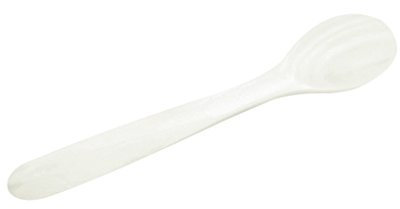 Brillibrum Design Perlmuttlöffel aus der Flussmuschel Kaviarlöffel Perlmutt geschmacksneutral Eierlöffel Marmeladenlöffel Tischdeko