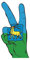 U24 Aufkleber Peace Finger Gespanschaft Istrien Autoaufkleber Sticker