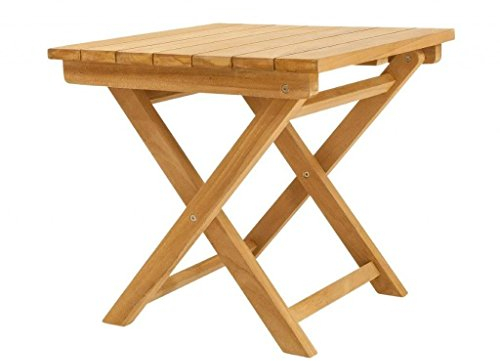 Jan Kurtz 493462 Fiji - Beistelltisch/Hocker Teakholz