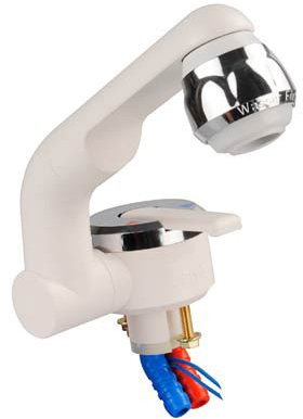 Barwig Einhebelmischer Perfect mit Auslauf weiß/chrom SB