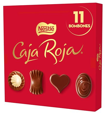 Nestlé Caja Roja Bombones de Chocolate, 100g