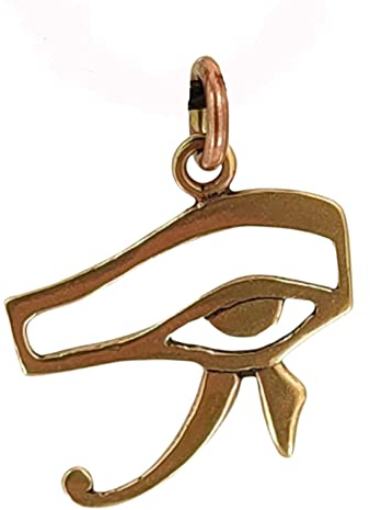 Kiss of Leather Auge des Horus Anhänger aus Bronze Nr. 7A