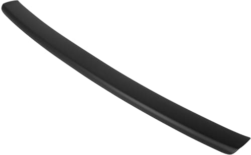 Aroba AR486 Ladekantenschutz kompatibel mit Volkswagen Touran ab BJ. 8.2010-8.2015 Stoßstangenschutz passgenau mit Abkantung ABS Schwarz
