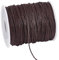 PandaHall PH 91m Filo di Cotone Cerato 1mm Filo Cerato per Bracciali Macrame, Filo per Collane Fai da Te Filo Cerato Macrame per Collane Creazione di Gioielli Artigianato, Marrone