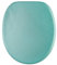 Sanilo Soft Close Toilet Seat, Wide Choice of Glittering Toilet Seats, Stable Hinges, Easy to Mount (Turquoise)
