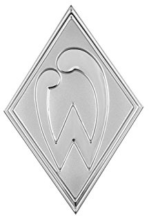 Werder Bremen SV Aufkleber/Sticker *** Chromflex Raute ***