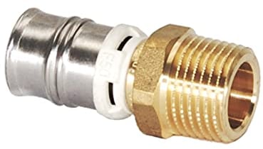 Alpex F 50 PROFI Übergang mit AG, 20 mm x 3/4 AG