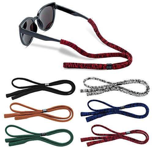 HALF CRESCEN Brillenband (6 Stück) verstellbar Sonnenbrillenhalter Herren Damen