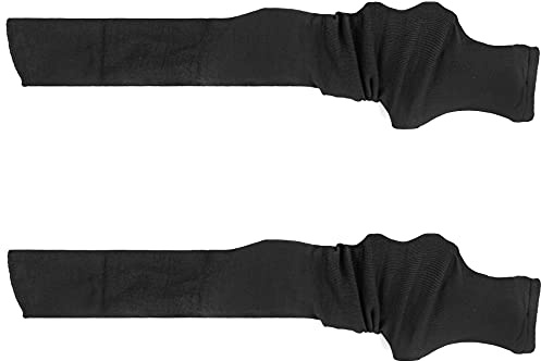 Extrabreit Gewehrsocke Waffenstrumpf 120cm für Langwaffen mit Zielfernrohr | Dicker Weicher Strickgewebe, Silikonbehandelt, Extrabreit 15cm, Schützt Langwaffen vor Rost und Moisture