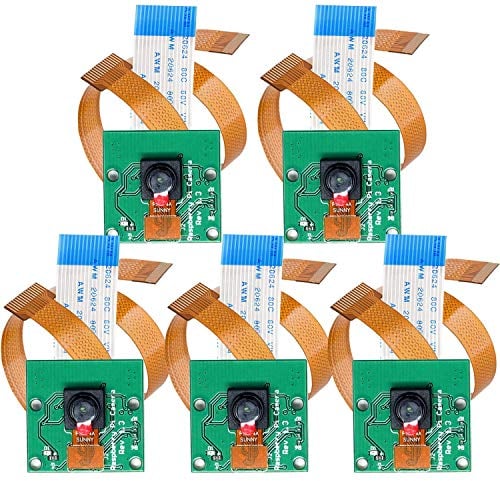 AZDelivery 5 x Kamera mit 15cm Flexkabel für Raspberry Pi und 30cm Flexkabel für Raspberry Pi Zero inklusive E-Book!