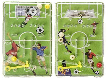 Schnooridoo 12 x Flipperspiel Fußball Geduldspiel Mitgebsel Kindergeburtstag EM WM